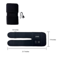 Rechargeable Heating Knee Warmers Wrap without Battery