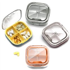 Multi Compartment Waterproof Pill Box