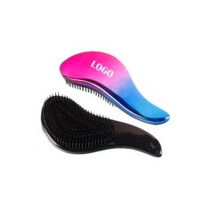 Gentle Detangling Hair Brush with Flexible Bristles and Ombre