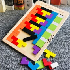 Wooden Block Game Board Jigsaw Puzzle