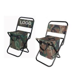 Portable Camo Ice Fishing Chair