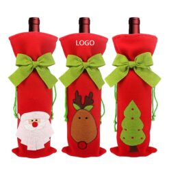 Christmas Wine Bottle Bags
