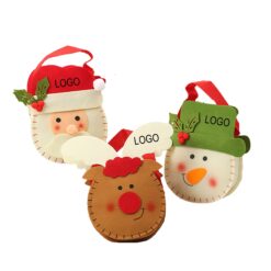 Non Woven Christmas Handheld Candy Bag